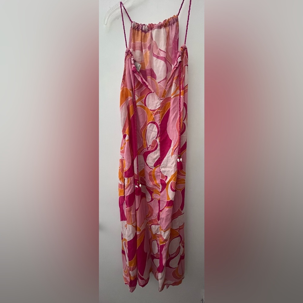 Rachel Zoe Vibrant Pink and Orange Dress - Picture 3 of 6